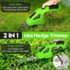 2 in 1 Cordless Hedge Trimmer