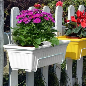 Rectangular Plastic Planter Box