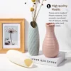Random Pastel Plastic Flower Vase