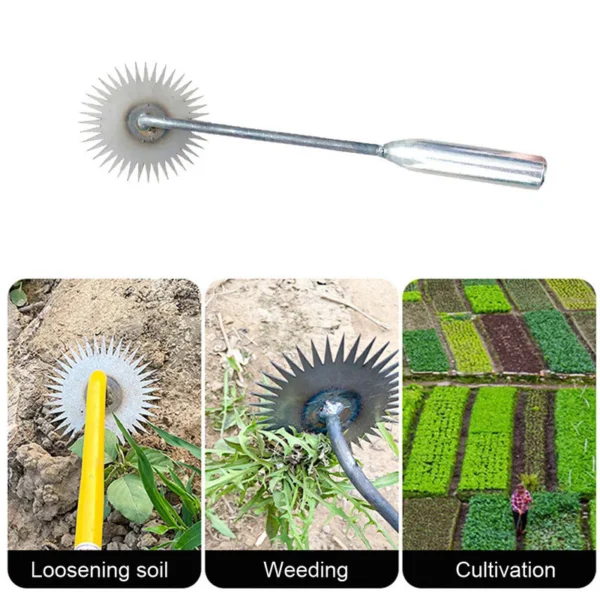 360 Garden Weeding Rake Hoe