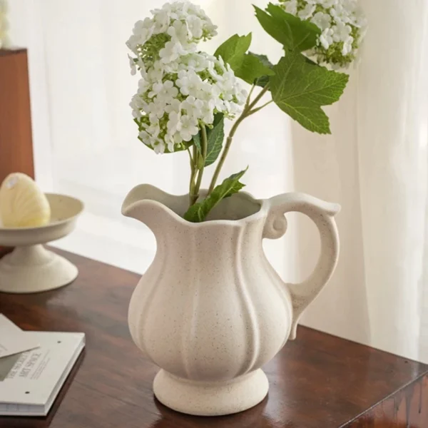 Random Nordic Ceramic Pitcher Vase