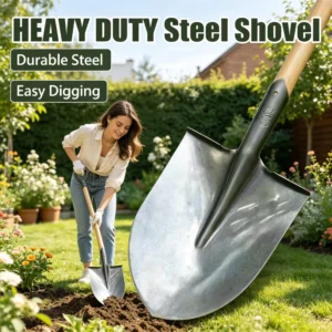 Heavy Duty Steel Shovel