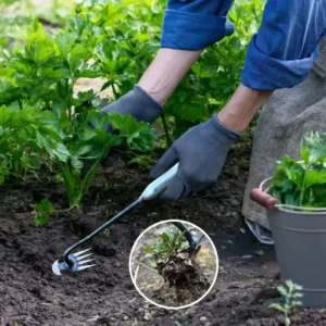 2 In 1 Garden Weeder Rake