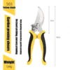 sg-11134201-824h6-mef8c50t4uf714.webp SK5 Stainless Steel Pruning Shears L19cm W9cm