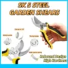 sg-11134201-824jj-mef8c4jzuc5h23.webp SK5 Stainless Steel Pruning Shears L19cm W9cm